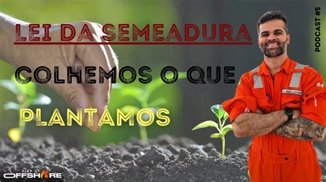 Lei Da Semeadura Colhemos O Que Plantamos Youtube