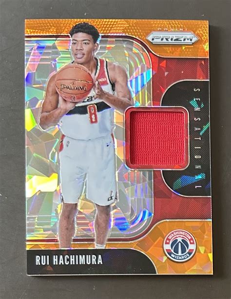 Rui Hachimura Panini Prizm Sensational Swatches Pr Flickr