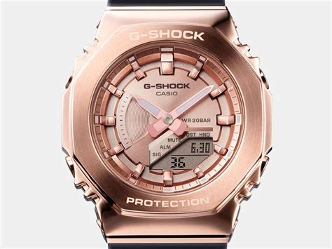 Gm S Pg A G Shock Analog Digital Metal Covered Series