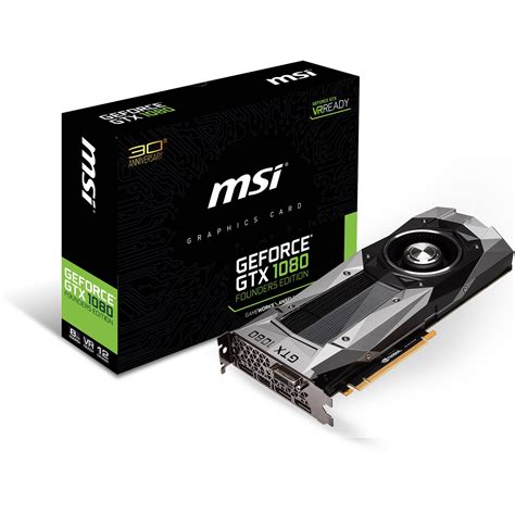 Msi Geforce Gtx 1080 Founders Edition Graphics Card Pascal Bandh