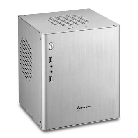 Sharkoon Ca I Mini Tower Aluminium Pc Geh Use Cube Mini Itx