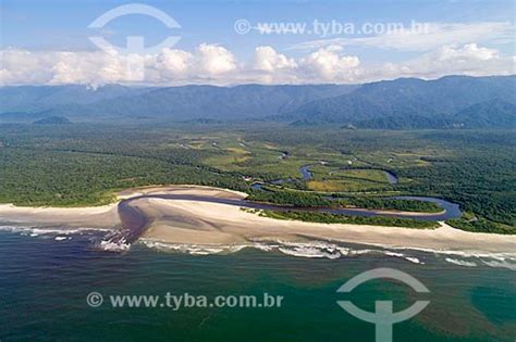 Tyba Online Assunto Foto Feita Com Drone Da Foz Do Rio Itaguaré Na