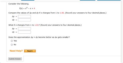 Solved Please Help Consider The Following F X X4 − X 4 Chegg