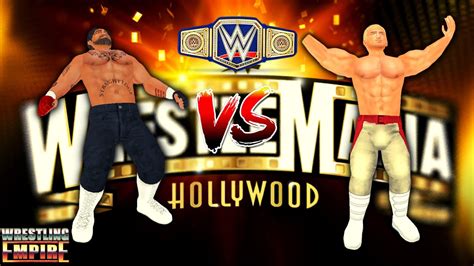 Roman Reigns Vs Cody Rhodes Wrestlemania 39 Simulation Wrestling