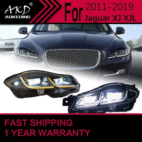 Car Lights For Jaguar XJ XJL LED Headlight 2011 2019 XJ XF XE Head Lamp