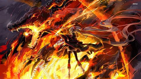 Anime Fire Power HD Wallpaper Pxfuel