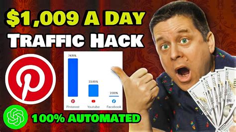 Pinterest Traffic Hack A Day Crazy Simple Youtube