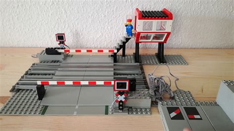 Lego Eisenbahn V Bahn Bergang Level Crossing Train