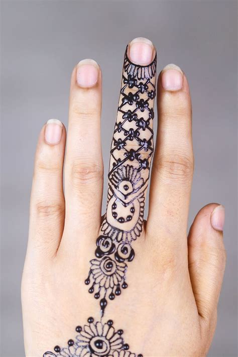 Henna Hands Mehendi Pattern Female Palms Design Decoration