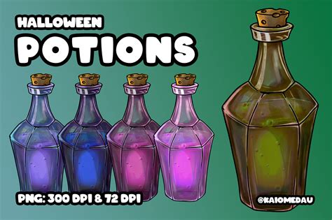 Halloween Potions Bundle Graphic by Kaio Medau · Creative Fabrica