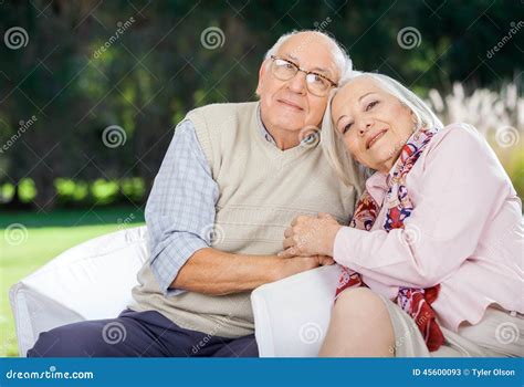 Portrait Of Loving Senior Couple Stock Image Image Of Care Male