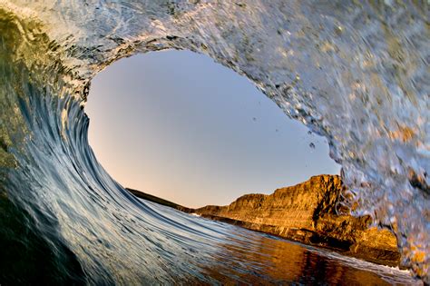 inside view barrel wave ireland | George Karbus Photography