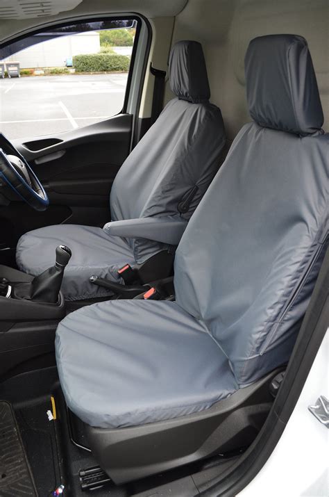 Ford Transit Courier 2014 Front Pair Tailored Waterproof Seat Covers Seat Covers 4 Vans