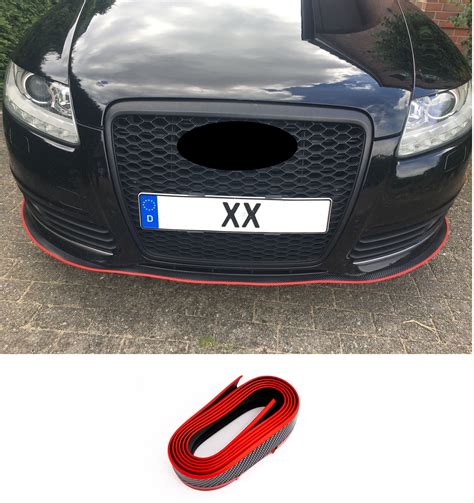 Universal Front Spoiler Lippe Schweller Stoßstange Frontlippe Carbon