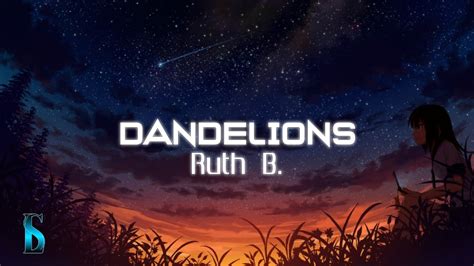 Dandelions Ruth B Slowed Reverb Lyrics Youtube