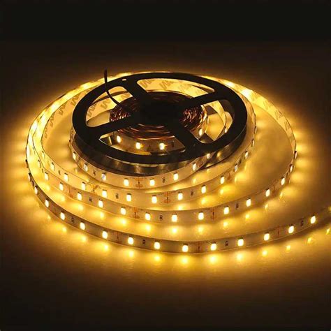 Banda Led 12v Interior 60 Led Chip Led Smd2835 Alb Cald Rola 5