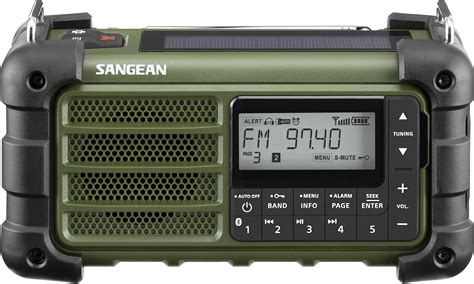 Amazon Sangean DT 800YL AM FM NOAA Weather Alert Pocket Radio