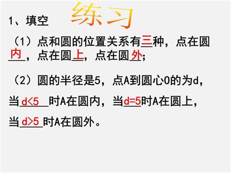 初中数学291 点与圆的位置关系图文ppt课件 教习网课件下载