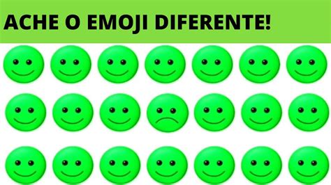 Encontre O Emoji Diferente Qual Emoji Diferente Youtube