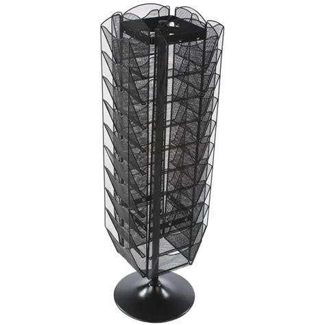 Floor Standing Metal Wire Mesh Book Magazine Literature Display Holder