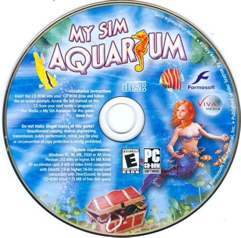 My Sim Aquarium Cover Or Packaging Material Mobygames