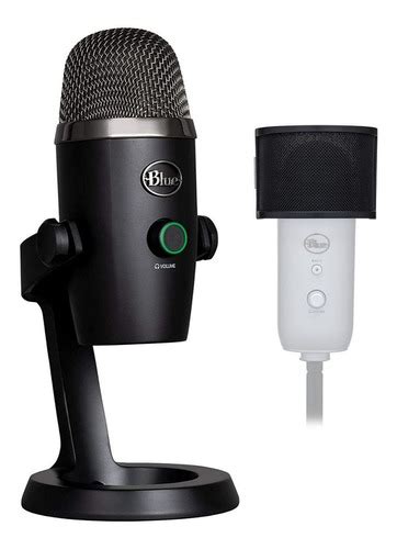 Micr Fono Condensador Blue Yeti Nano Premium Usb Negro Mfc Cuotas