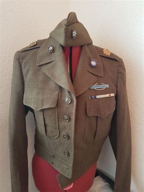 US made uniform and sidecap worn by a Dutch soldier in the Koreanwar ...