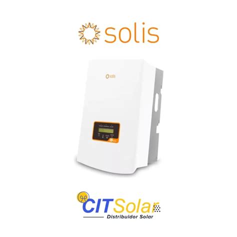 Inversor Solis De Kw A V Mppt Fases Incl Dc Disconnect