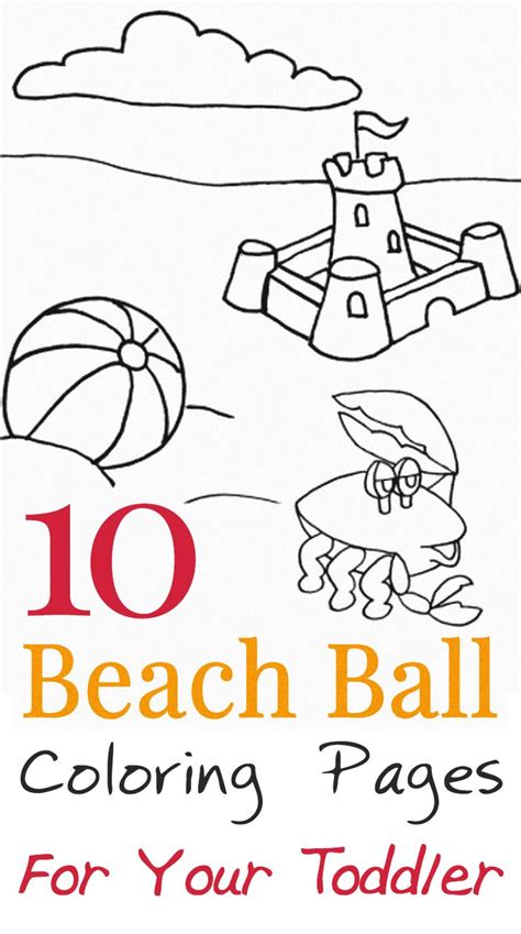 Top Free Printable Beach Ball Coloring Pages Online Summer