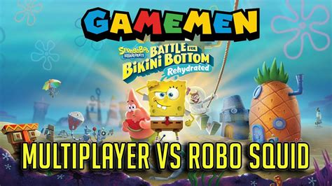 Spongebob Squarepants Battle For Bikini Bottom Rehydrated Multiplayer Vs Robo Squidward 100