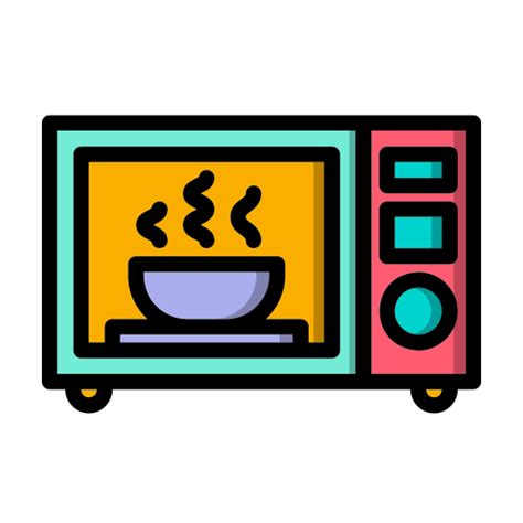 Microwave Generic Outline Color Icon