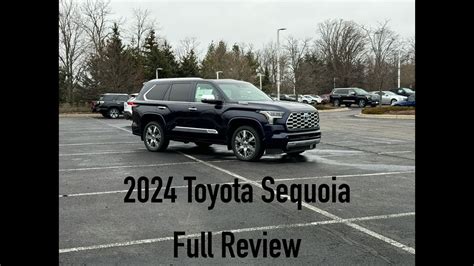 Toyota Sequoia Capstone Fuel Efficient And Luxurious Car