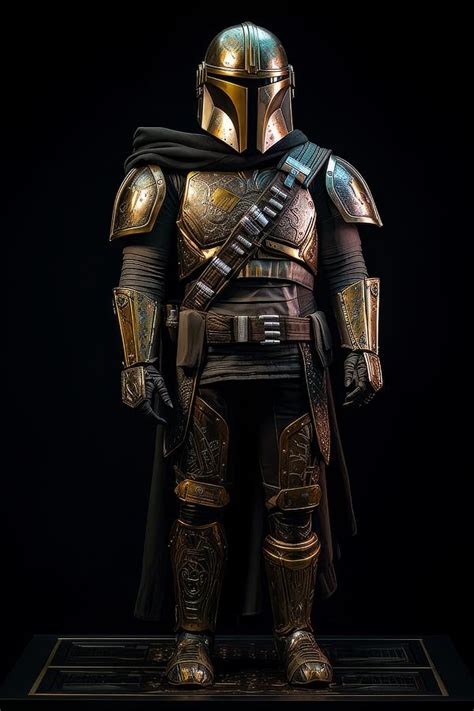 Star Wars - Mandalorian Armor 12 Digital Art by Sotiris Filippou - Fine ...