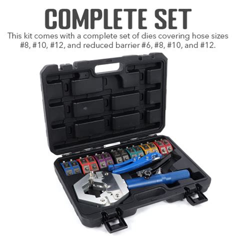 CarHomeDepot | Hydraulic A/C Hose Crimper Kit ~ carhomedepot