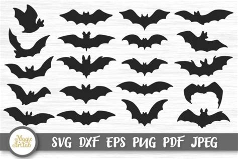 Halloween Bats Bundle Graphic By Magicartlab · Creative Fabrica