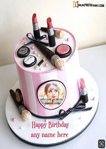 Birthday Cake Maker With Photo And Name Birthday Cake With Name And