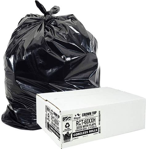 Amazon Toughbag Gallon Trash Bags X Black Garbage Bags