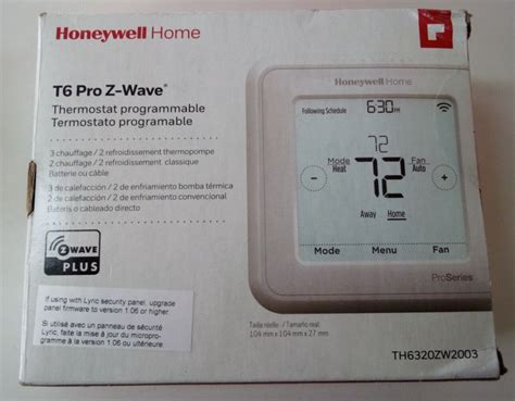 Honeywell T Pro Series Z Wave Programmable Thermostat New