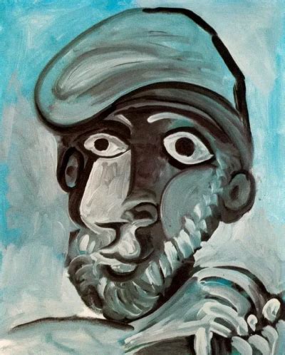 Retrato De Un Hombre Con Boina Pablo Picasso An Lisis Del Cuadro