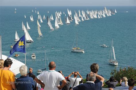 Fine Settimana Con La Regata Del Conero Un Centinaio Di Imbarcazioni