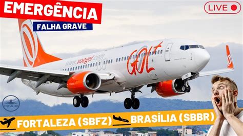 Ivao Voo De Fortaleza Sbfz Para Bras Lia Sbbr Boeing Gol