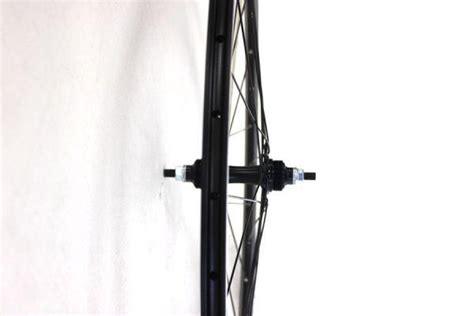 Rueda Trasera Fixie Origin8 Negra De Aluminio Para Bicicleta