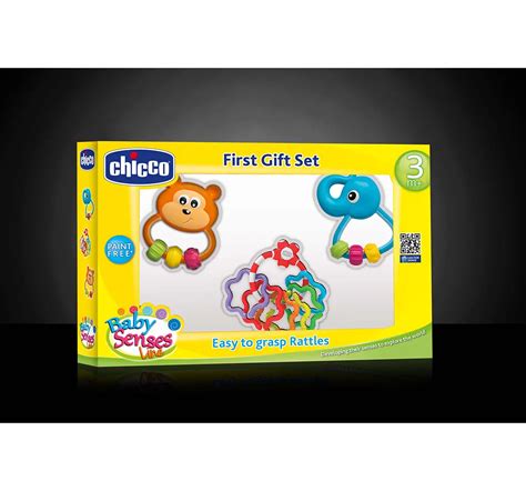 Buy Chicco First Play Set Of 3pc Rattles For Kids Age 3m Online