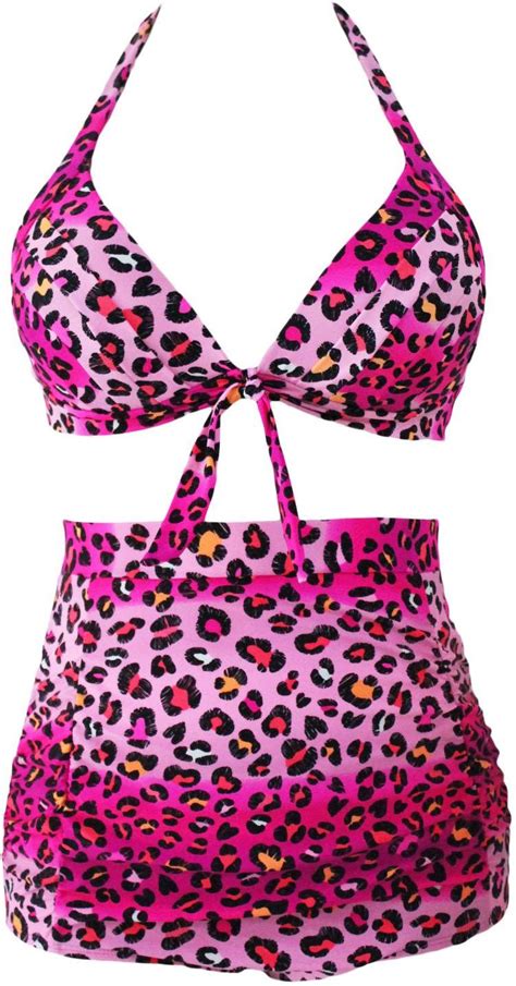 Bikini Str J Wysoki Stan Panterka Wyszczupla Xl Ceny I Opinie