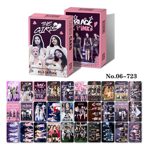 Pcs Box Black Pink Exquisite Lomo Crad Bptg Pink Venom Album