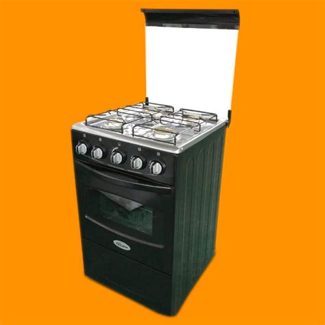 Delron 4 Gas Burner Cooker With Oven 50x50cm Goodluck Africa