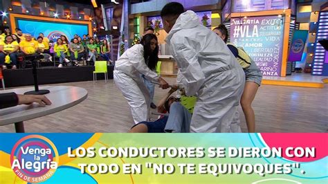 Ca Das Y Empujones En No Te Equivoques Programa Mayo Parte