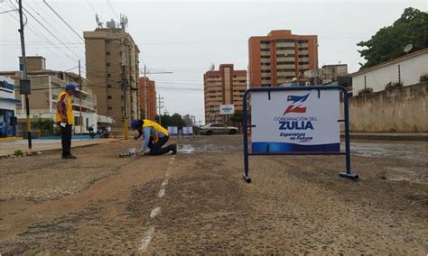 Contin An Trabajos De Vialidad En La Avenida De Maracaibo