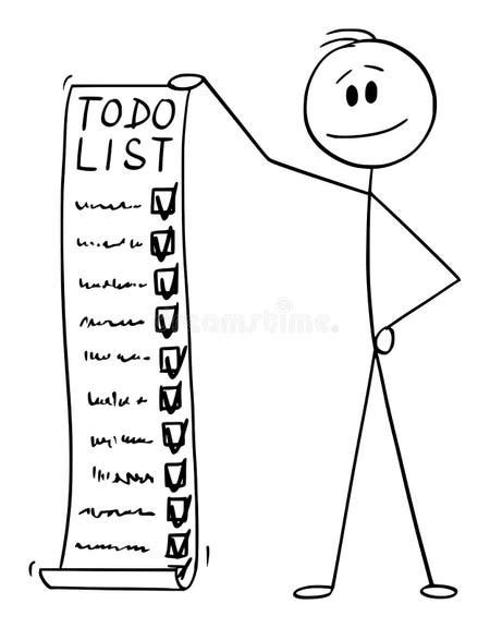 To Do List Drawing Stock Illustrations 3036 To Do List Drawing Stock