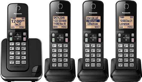 Amazon Panasonic Kx Tg Dect Bluetooth Handset Phone